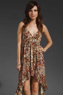 Mink Pink Zambia Frill Maxi Dress - Lyst
