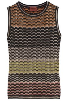 Missoni Lurex Tank Top - Lyst