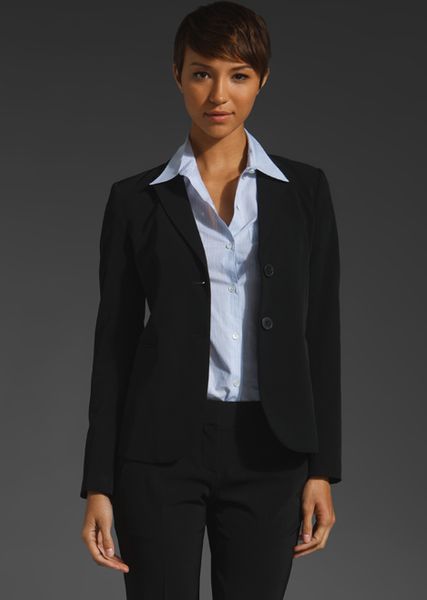 Theory Zaylin Priceless Blazer in Black - Lyst