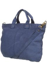 Topshop Leather Zip Tote
