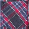 Topshop Tie Front Checked Shirt in Purple - Lyst