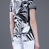 Versace Printed Top in Black - Lyst