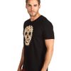 Alexander Mcqueen Embroidered Vine Skull Tee in Blue for Men (b) - Lyst
