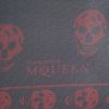Alexander Mcqueen Skullprint Degradé Silkchiffon Scarf in Black - Lyst