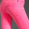 Alice + Olivia 5 Pocket Skinny Jean in Pink (neon pink) - Lyst