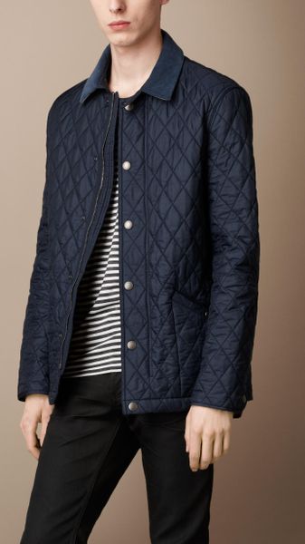 Quilted Blue Jacket