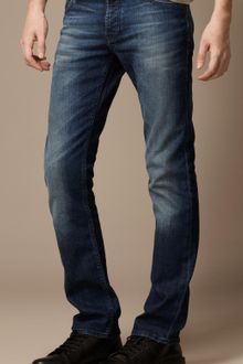 Burberry Steadman Stonewash Slim Fit Jeans - Lyst