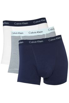 Calvin Klein 3 Pack Underwear Trunk - Lyst