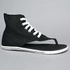 Converse The Chuck Taylor All Star Sandal in Black in Black - Lyst
