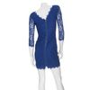 Diane Von Furstenberg Zarita Lace Dress in Blue - Lyst