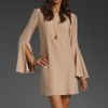 Elizabeth And James Mabel Dress in Beige - Lyst