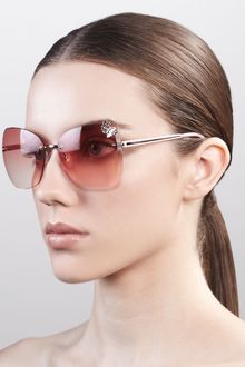 gucci rimless sunglasses