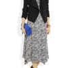 Helmut Lang Draped Crepe Jacket in Black - Lyst