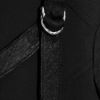 Helmut Lang Draped Crepe Jacket in Black - Lyst
