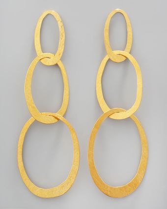 Herve Van Der Straeten Threelink Drop Earrings - Lyst