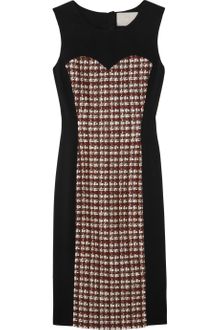 Jason Wu Tweed and Gabardine Dress - Lyst