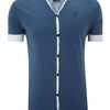 J.c. Rags V Neck Tshirt Cardigan in Blue for Men - Lyst