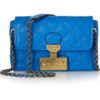 Marc Jacobs Baroque Single Quilted Leather Shoulder Bag in Blue - Lyst