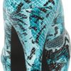 Michael Antonio Womens Kovie Pump in Blue (aqua snake polyurethane) - Lyst