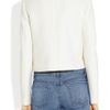 Michael Kors Doublebreasted Meltonwool Peacoat in White (ivory) - Lyst