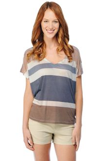 Splendid Block Stripe Boxy Top - Lyst