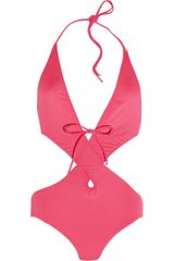 Tara Matthews Reverie Cutout Halterneck Swimsuit