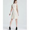 Theory Leather Dress Etiara L Light in White (bon) - Lyst