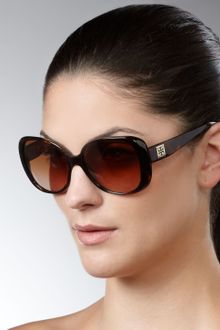 Tory Burch Tortoise Butterfly Sunglasses - Lyst