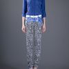 Versace Patterned Skinny Jean in Animal (white) - Lyst