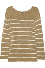 Vince Striped Cottonblend Sweater