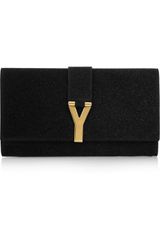 Yves Saint Laurent Chyc Quartzembellished Clutch