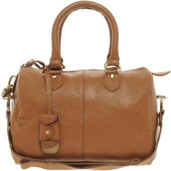 Asos Leather Bowler Bag - Lyst