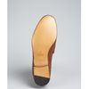 Gucci Brown Woven Leather Horsebit Slipon Loafers in Brown for Men - Lyst