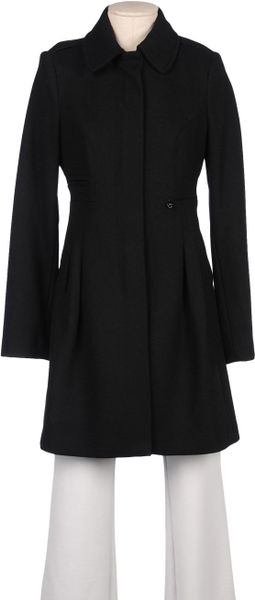 Liu Jo Coat in Black - Lyst
