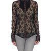 Liu Jo Long Sleeve Shirt in Black - Lyst