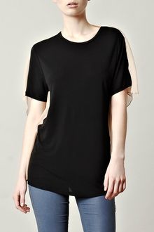 3.1 Phillip Lim Contrast Front Top - Lyst