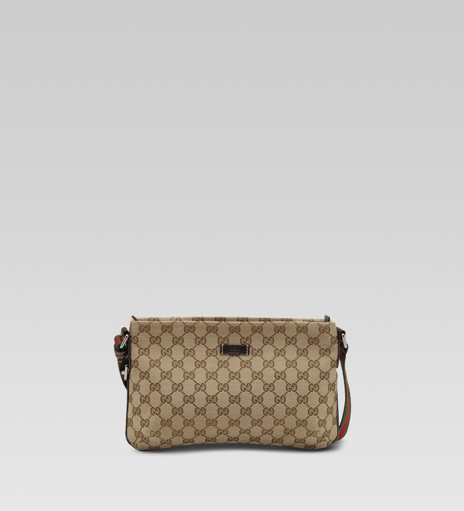 Gucci Small Messenger Bag in Beige for Men | Lyst