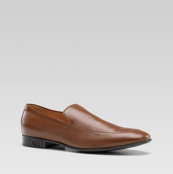 Gucci Moccasin with Interlocking G Detail - Lyst