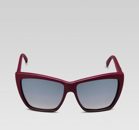 Gucci Special Edition Medium Rectangle Frame Sunglasses in ...