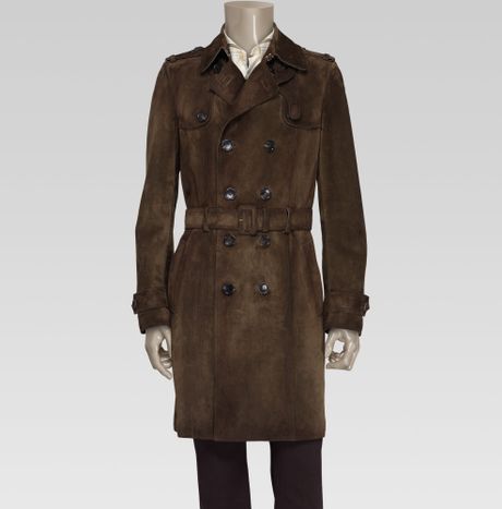 gucci trench coat mens