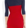 Markus Lupfer Bodice Intarsia Merino Wool Sweater Dress in Blue (navy) - Lyst