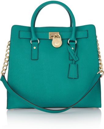 Michael by Michael Kors Hamilton Large Texturedleather Tote - Lyst