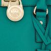 Michael By Michael Kors Hamilton Large Texturedleather Tote in Blue (aqua) - Lyst