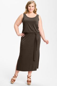 Michael by Michael Kors Sleeveless Blouson Maxi Dress - Lyst
