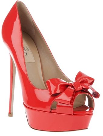 Valentino Bow Detail Pump - Lyst