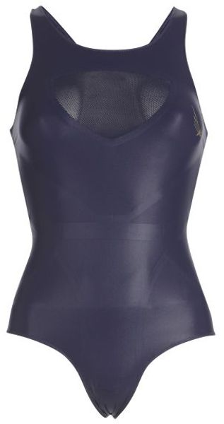 Lucas Hugh Navy Blue Racer Swimsuit - Lyst