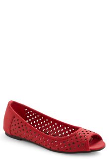 ModCloth From Heart To Finish Flat - Lyst
