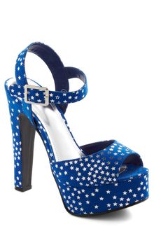 ModCloth My Lucky Stars Heel - Lyst