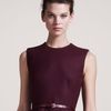 Alexander Mcqueen Skinny Belt in Brown (oxblood) - Lyst