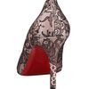 Christian Louboutin Peeptoe Lace Pump in Beige (nude) - Lyst